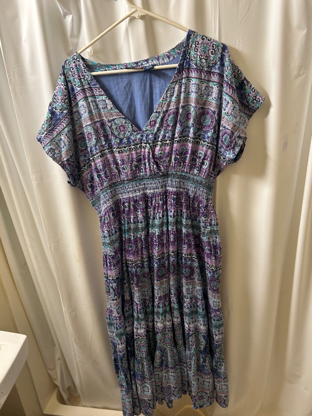 Phool Vneck Maxi Dress